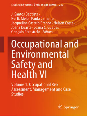 cover image of Occupational and Environmental Safety and Health VI
